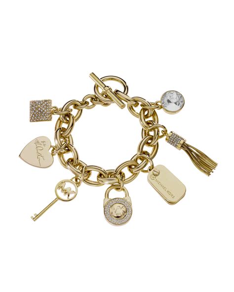 michael kors charm bracelet|michael kors bracelets on clearance.